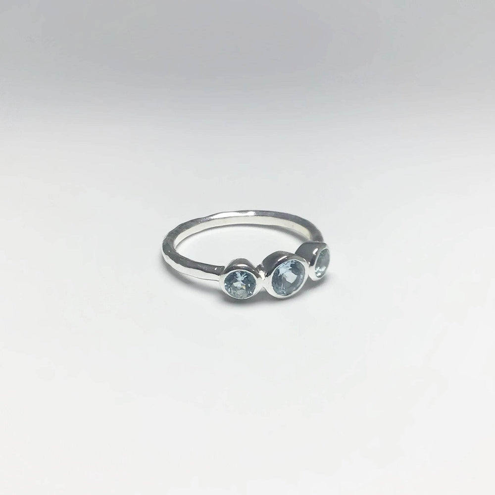 Blue Topaz Ring-Rocks and Gems Canada