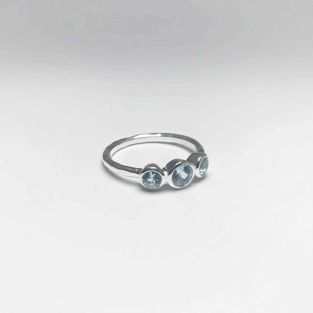 Blue Topaz Ring-Rocks and Gems Canada