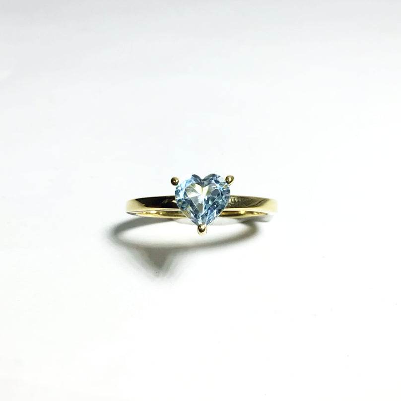Blue Topaz Ring-Rocks and Gems Canada