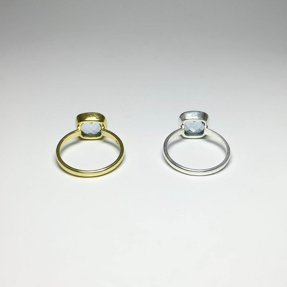 Blue Topaz Ring-Rocks and Gems Canada