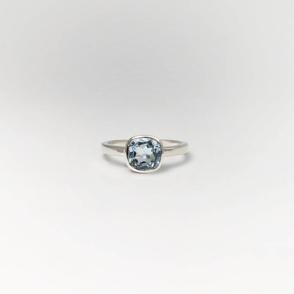 Blue Topaz Ring-Rocks and Gems Canada