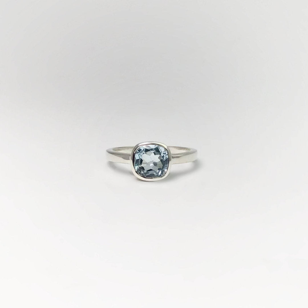 Blue Topaz Ring-Rocks and Gems Canada