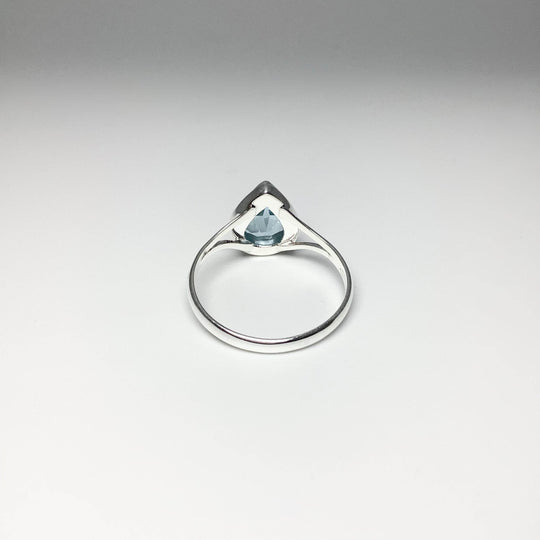 Blue Topaz Ring-Rocks and Gems Canada