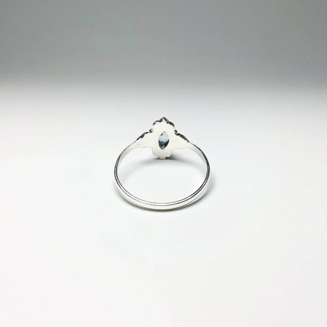 Blue Topaz Ring-Rocks and Gems Canada