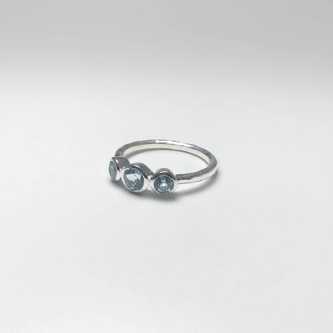 Blue Topaz Ring-Rocks and Gems Canada
