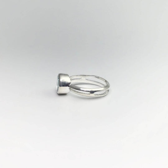 Blue Topaz Ring-Rocks and Gems Canada
