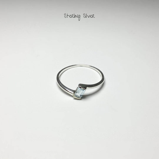 Blue Topaz Ring-Rocks and Gems Canada