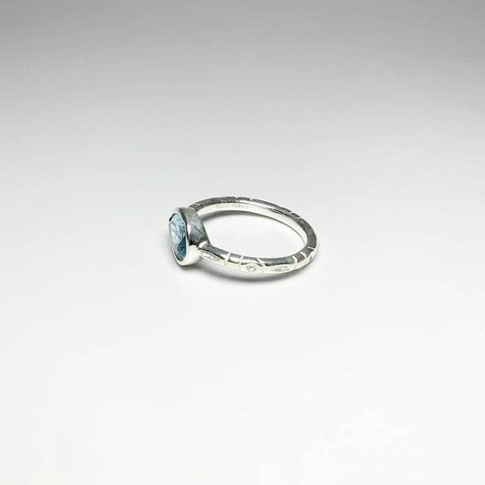 Blue Topaz Ring-Rocks and Gems Canada