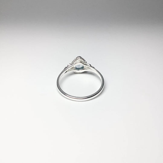 Blue Topaz Ring-Rocks and Gems Canada