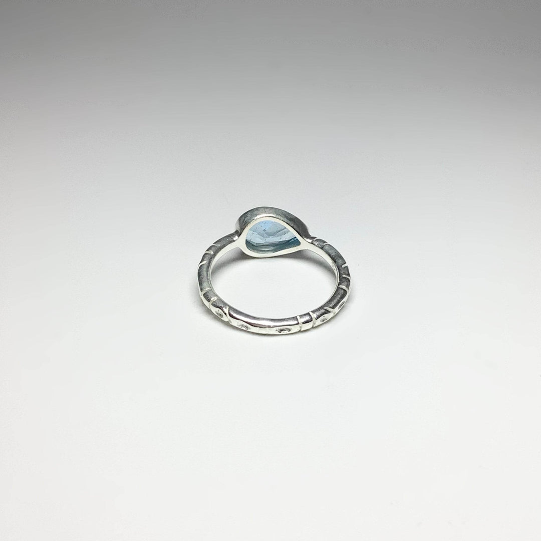Blue Topaz Ring-Rocks and Gems Canada