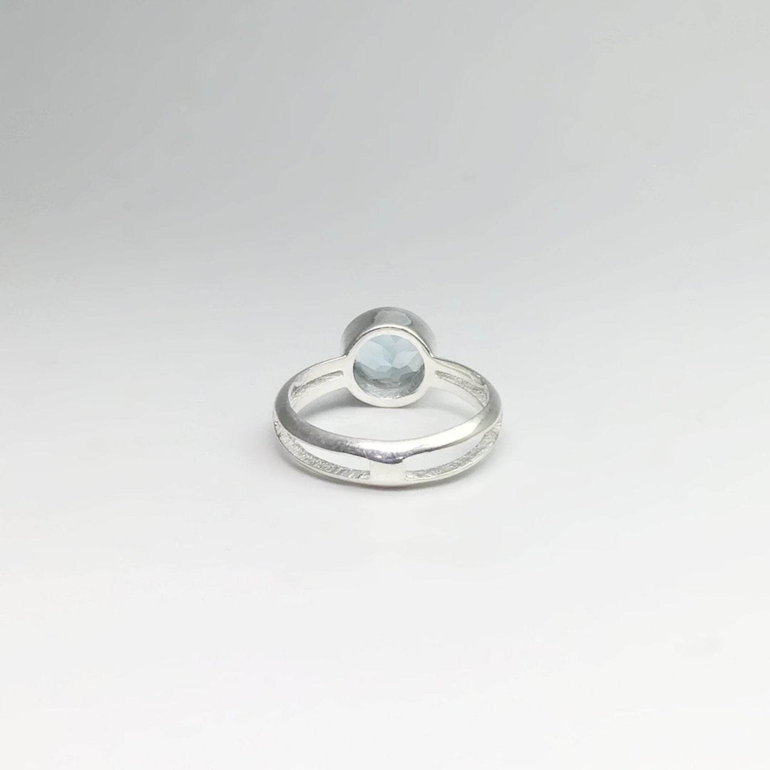 Blue Topaz Ring-Rocks and Gems Canada