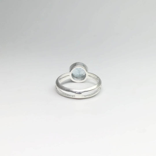 Blue Topaz Ring-Rocks and Gems Canada