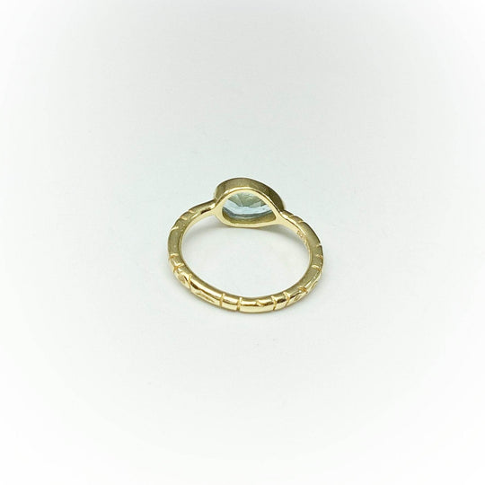 Blue Topaz Ring-Rocks and Gems Canada