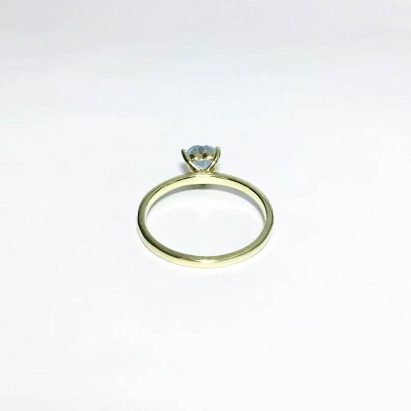 Blue Topaz Ring-Rocks and Gems Canada