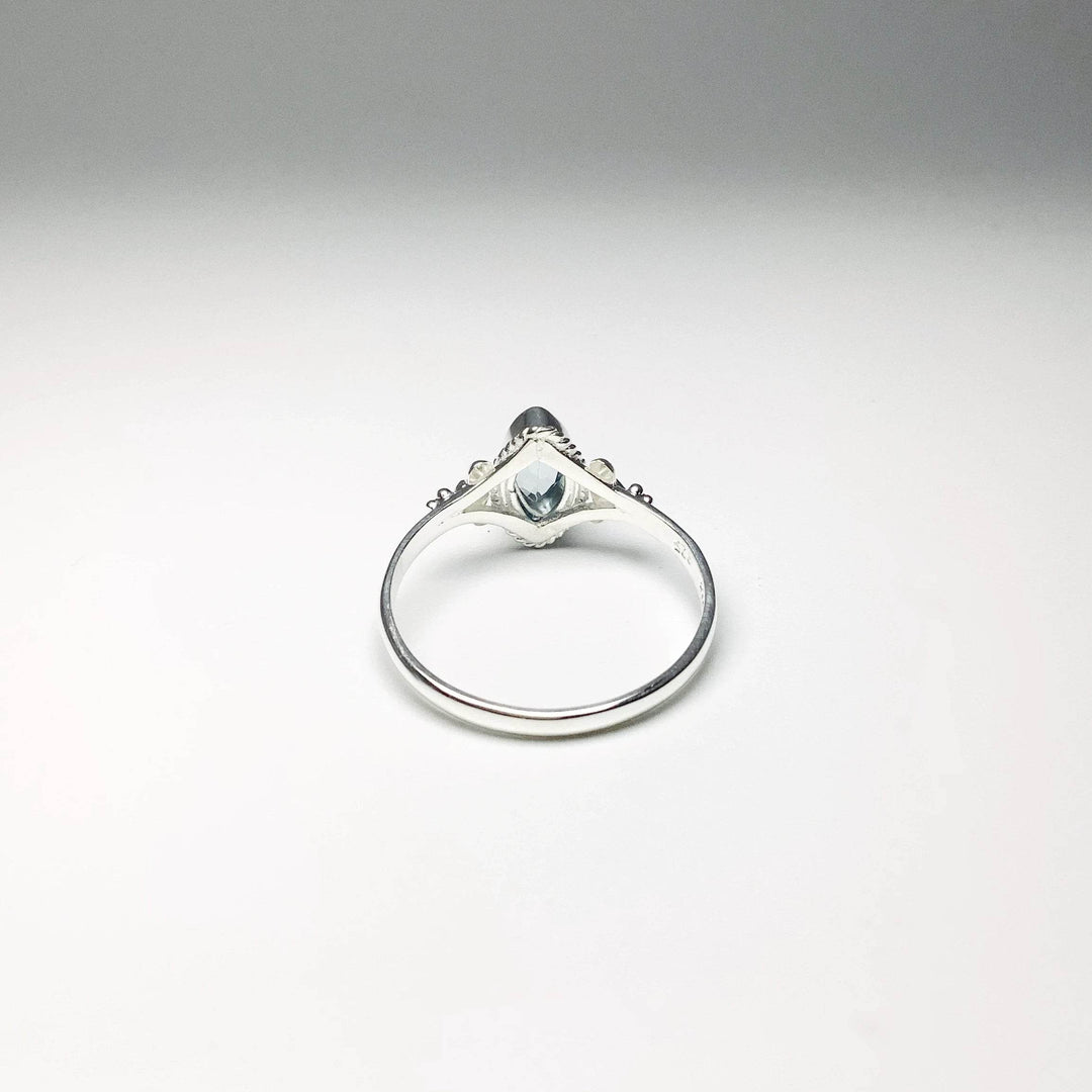 Blue Topaz Ring-Rocks and Gems Canada