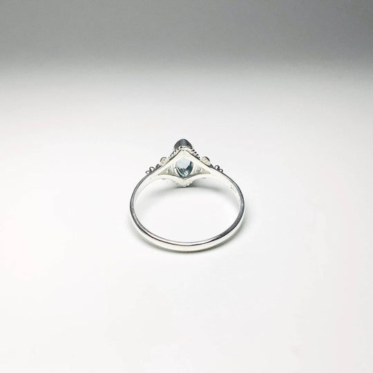 Blue Topaz Ring-Rocks and Gems Canada