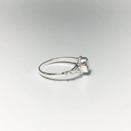 Blue Topaz Ring-Rocks and Gems Canada