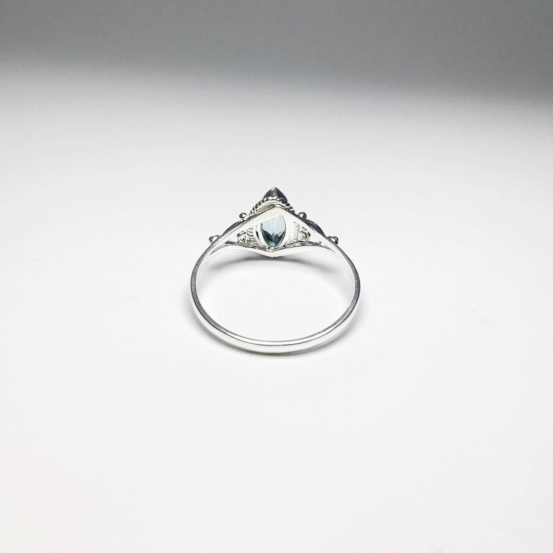 Blue Topaz Ring-Rocks and Gems Canada