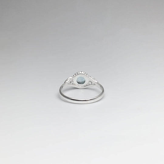 Blue Topaz Ring-Rocks and Gems Canada