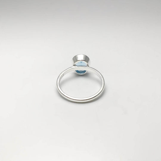 Blue Topaz Ring-Rocks and Gems Canada