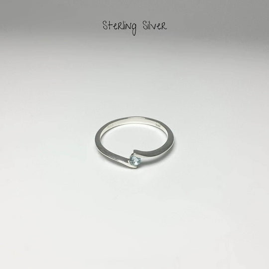 Blue Topaz Ring-Rocks and Gems Canada