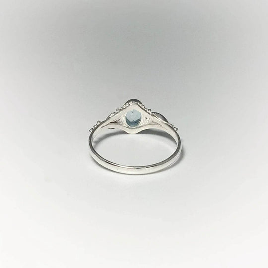 Blue Topaz Ring-Rocks and Gems Canada