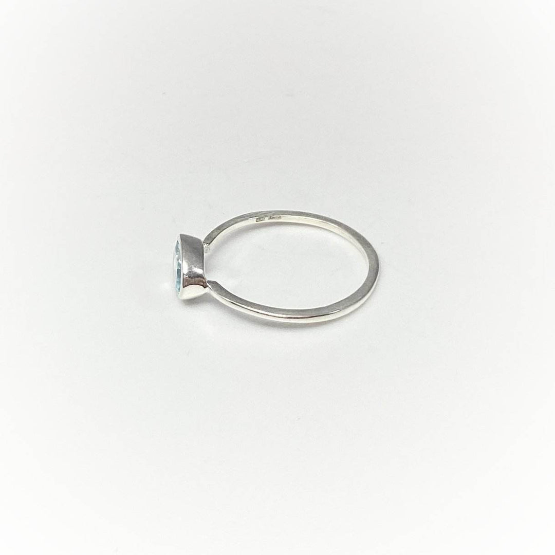 Blue Topaz Ring-Rocks and Gems Canada
