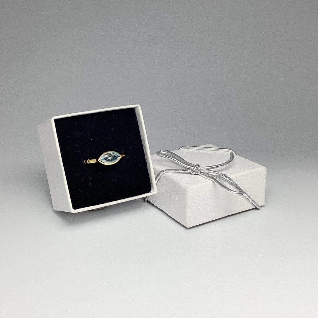 Blue Topaz Ring-Rocks and Gems Canada