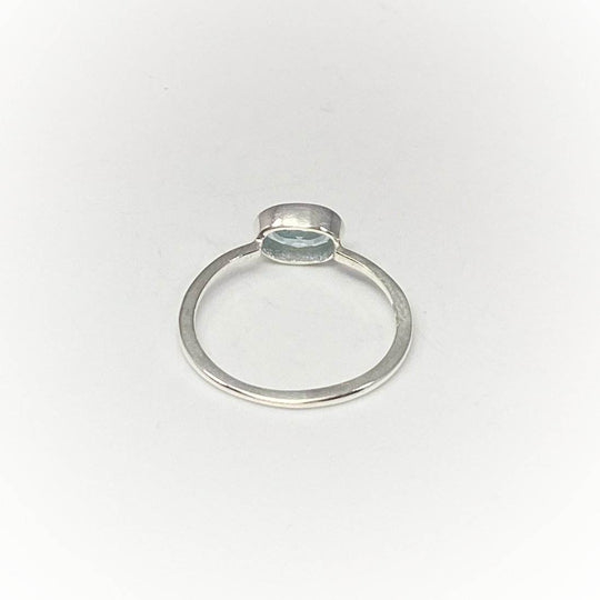 Blue Topaz Ring-Rocks and Gems Canada