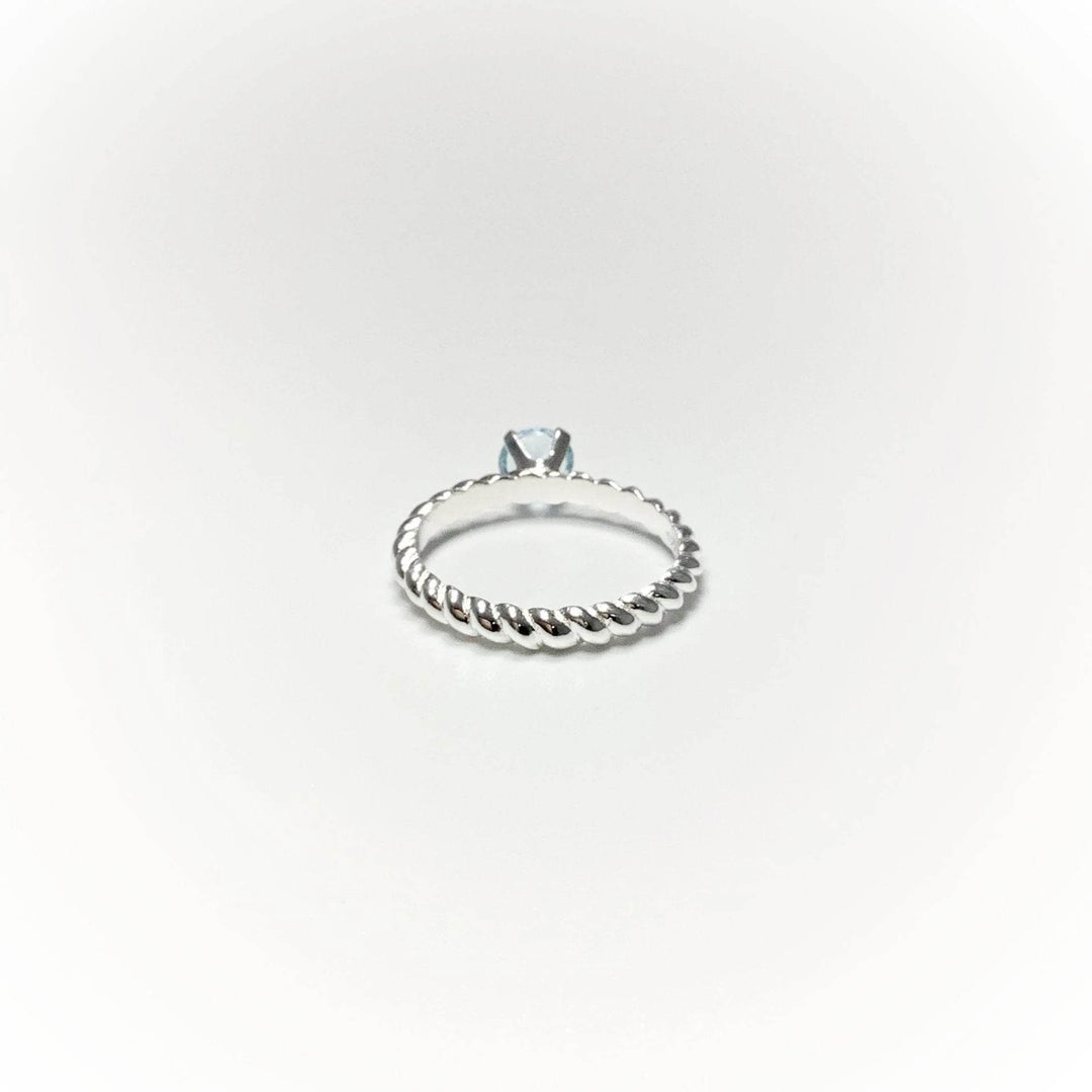 Blue Topaz Ring-Rocks and Gems Canada