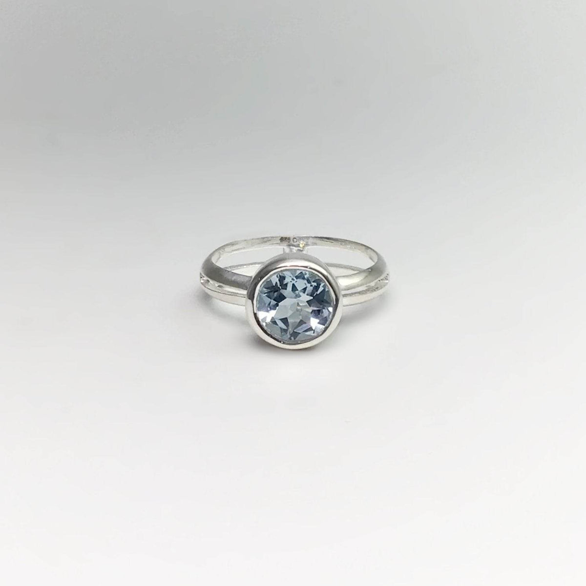 Blue Topaz Ring-Rocks and Gems Canada