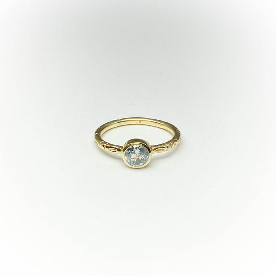 Blue Topaz Ring-Rocks and Gems Canada
