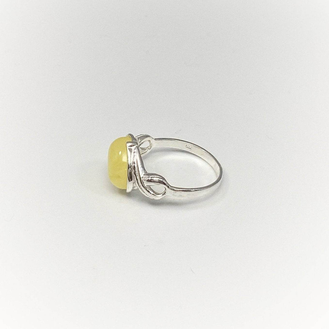 Butterscotch Amber Ring-Rocks and Gems Canada