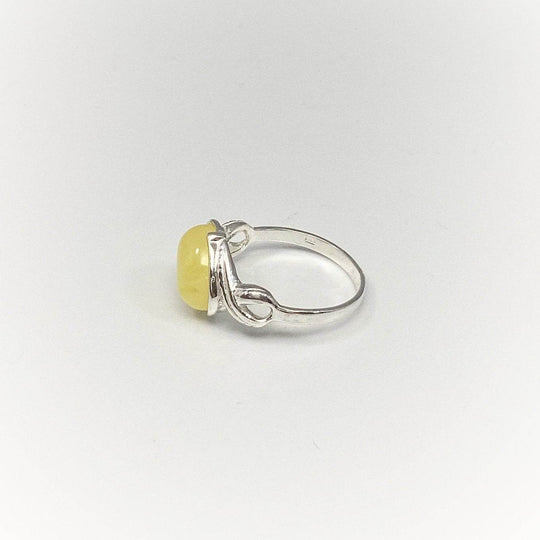 Butterscotch Amber Ring-Rocks and Gems Canada
