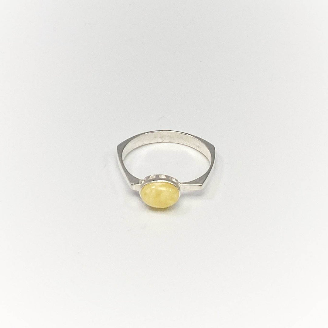 Butterscotch Amber Ring-Rocks and Gems Canada