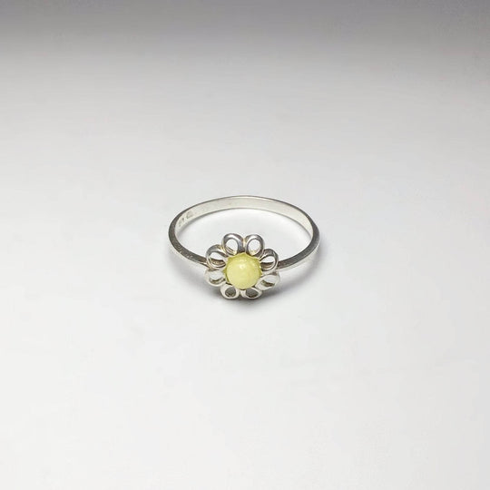 Butterscotch Amber Ring-Rocks and Gems Canada