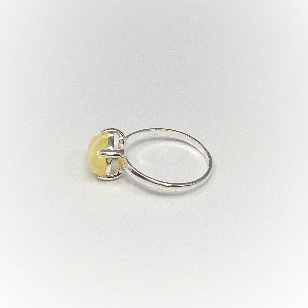 Butterscotch Amber Ring-Rocks and Gems Canada