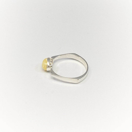 Butterscotch Amber Ring-Rocks and Gems Canada
