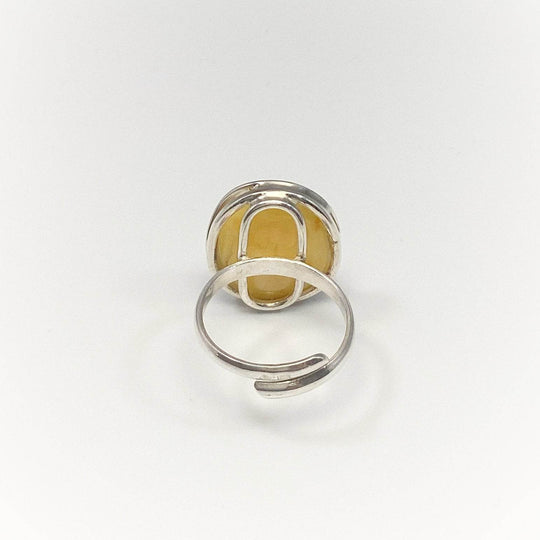 Butterscotch Amber Ring-Rocks and Gems Canada