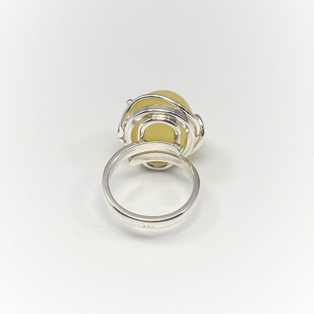Butterscotch Amber Ring-Rocks and Gems Canada
