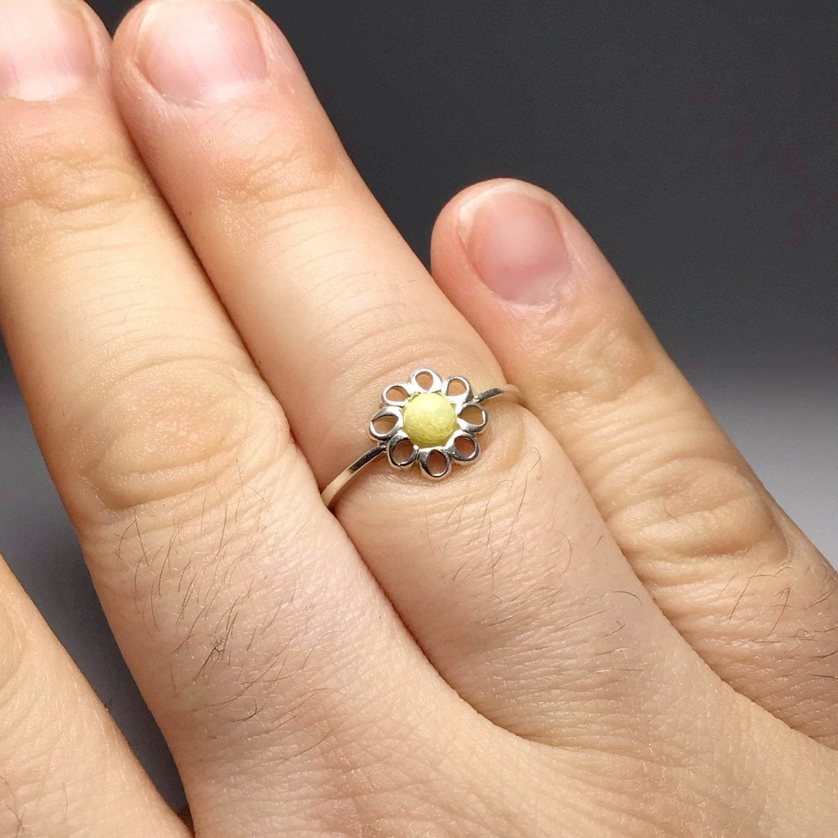 Butterscotch Amber Ring-Rocks and Gems Canada