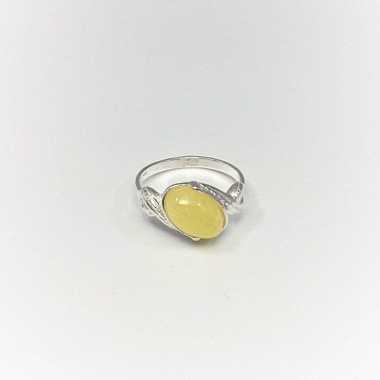 Butterscotch Amber Ring-Rocks and Gems Canada