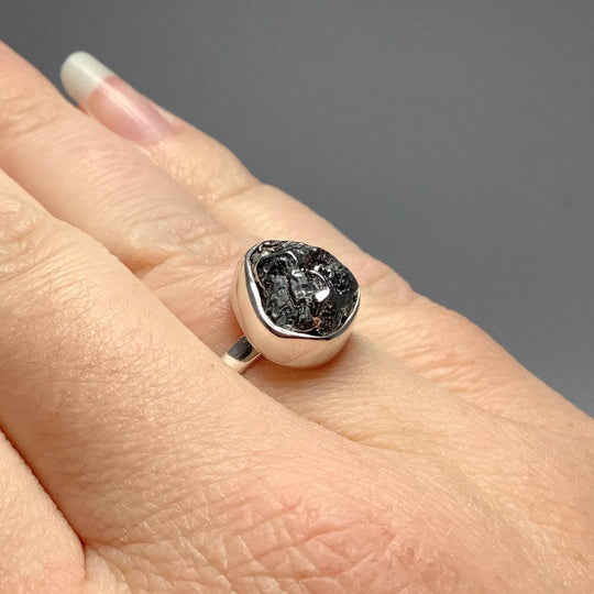 Campo Del Cielo Meteorite Ring-Rocks and Gems Canada