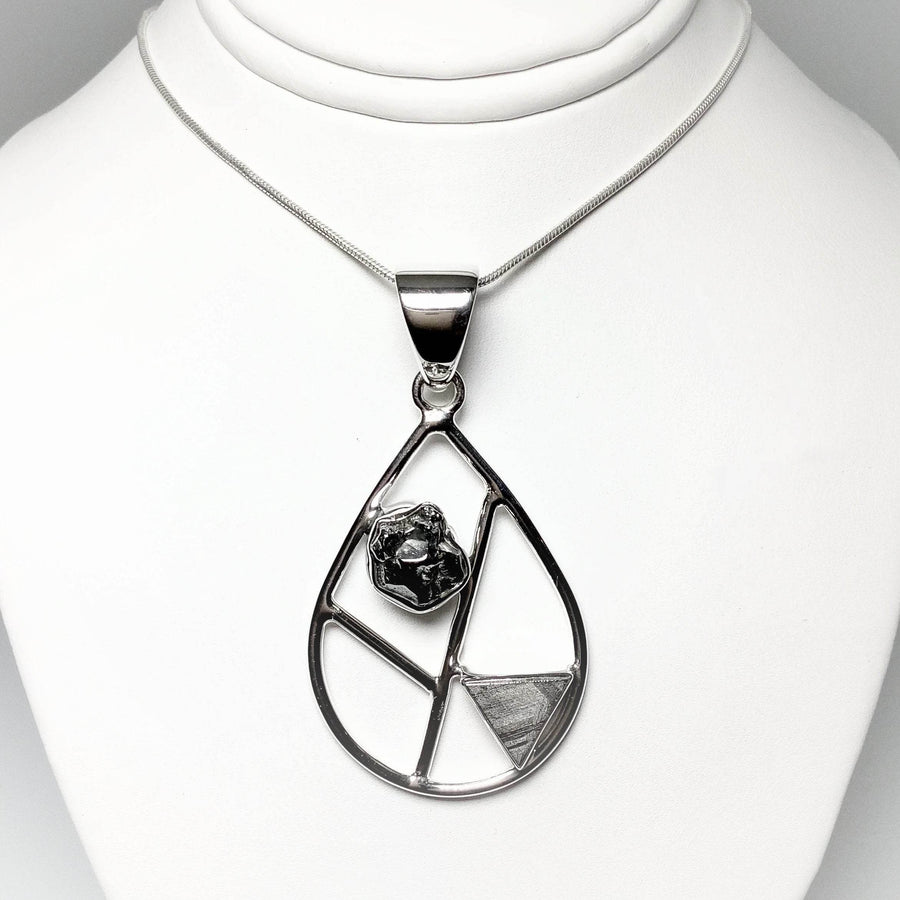 Campo Del Cielo and Muonionalusta Meteorite Pendant-Rocks and Gems Canada