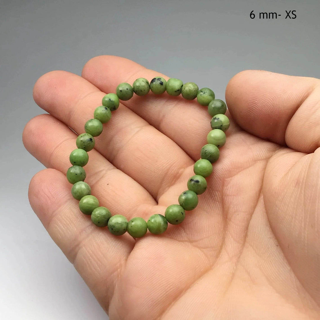 Canadian Jade Beaded Bracelet-Rocks and Gems Canada