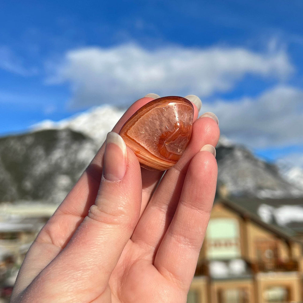 Carnelian Agate Tumble-Rocks and Gems Canada