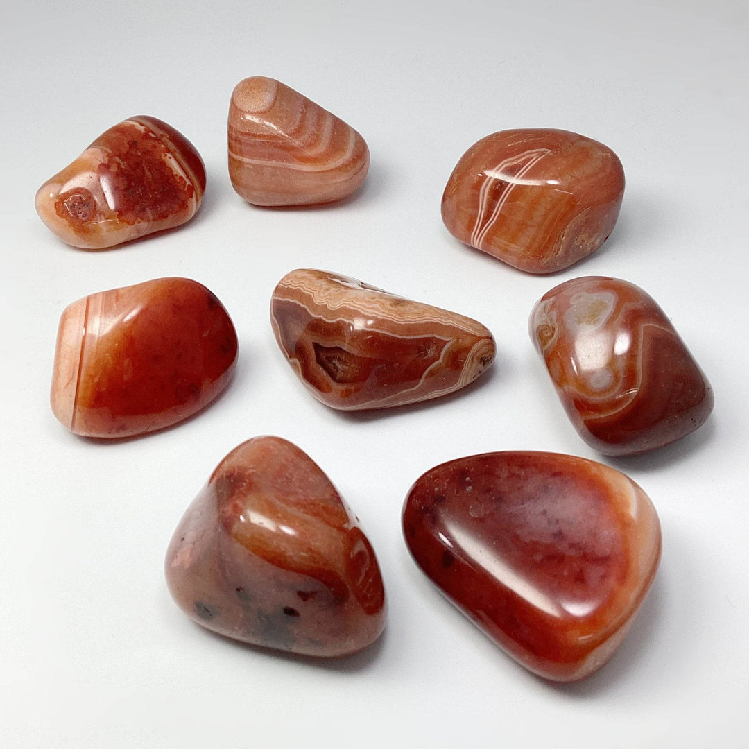 Carnelian Agate Tumble-Rocks and Gems Canada