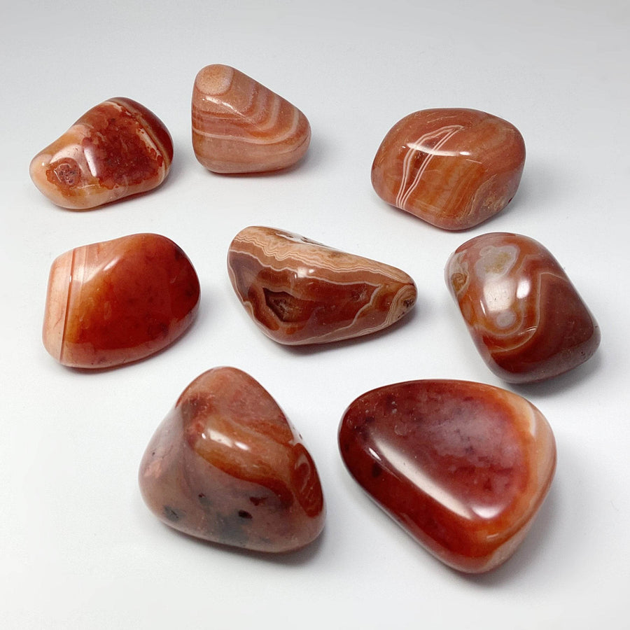 Carnelian Agate Tumble-Rocks and Gems Canada