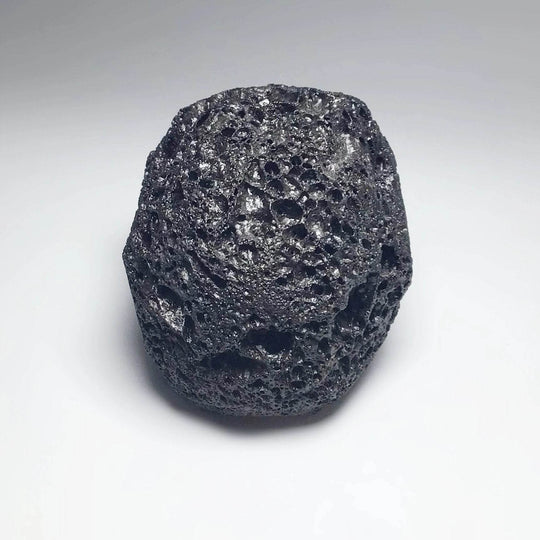 Carved Lava Stone Skull-Rocks and Gems Canada