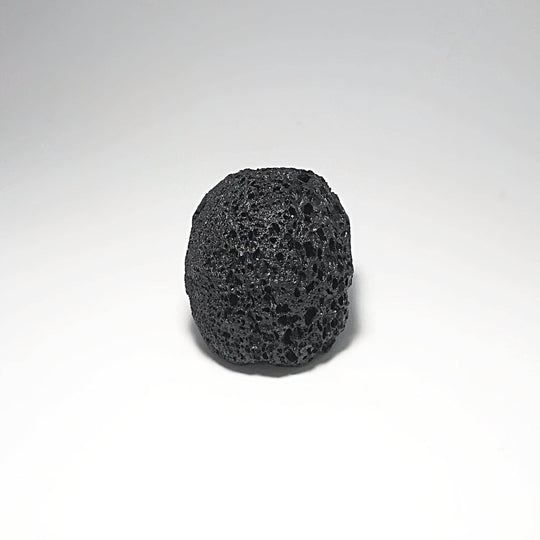 Carved Lava Stone Skull-Rocks and Gems Canada